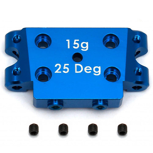 Associated B5/B5M Factory Team Alum. Bulkhead 25 Degree (15G) AS91367