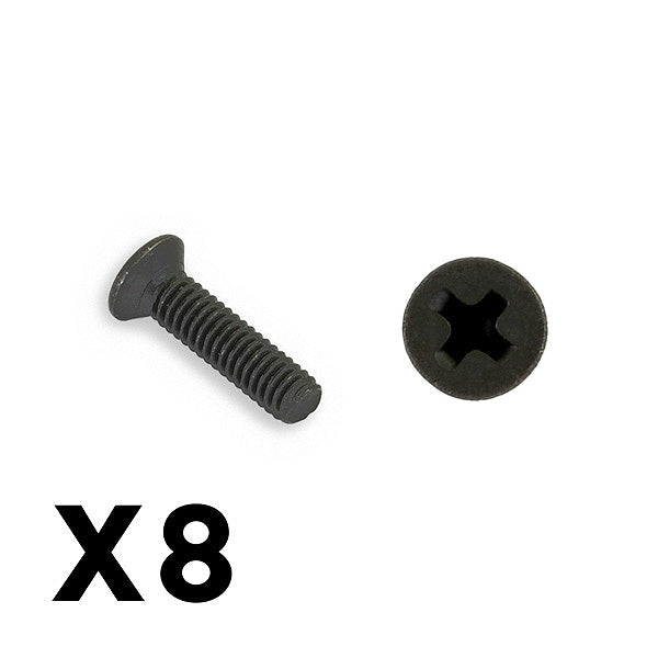 FTX Outback Fury Column Hex Head Self Tapping 2.5X10mm Screw (8Pc) FTX9195