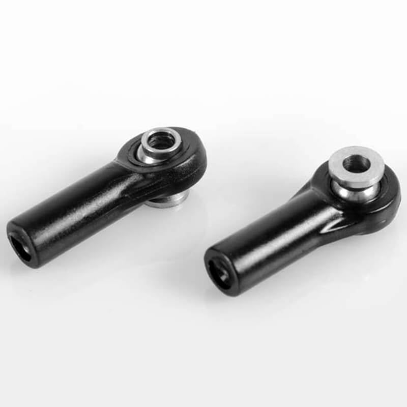 RC4WD M3 Medium Straight Plastic Rod Ends w/Axial Width Balls (20x) Z-S0947