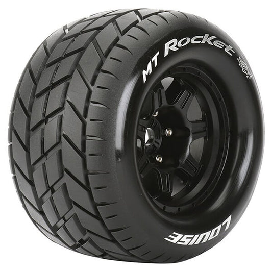 Louise RC MT-Rocket 1:8 Sport 0" Offset Hex 17mm Black L-T3320B
