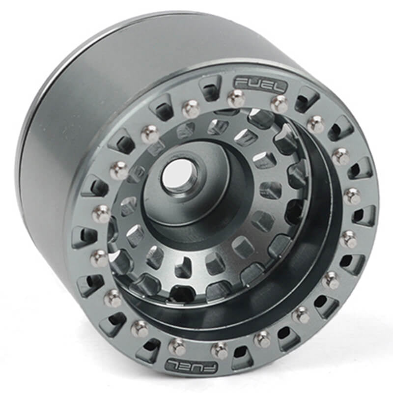 RC4WD Fuel Off-Road 1.55 Zephyr Beadlock Wheels (Gunmetal) Z-W0333