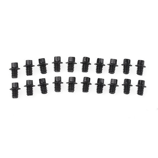 RC4WD Miniature Scale Hex Bolts (M1.6 X 2mm) (Black) Z-S0289