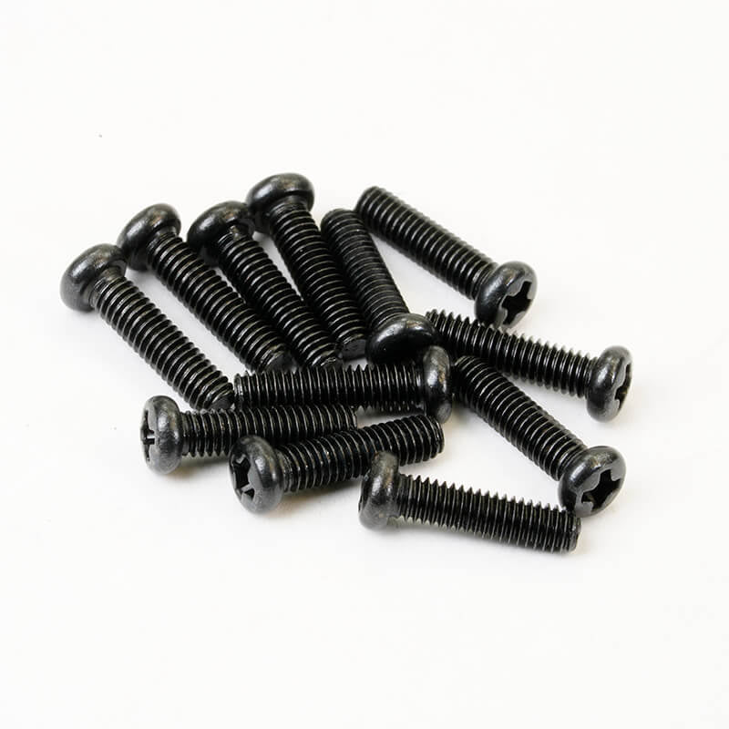 FTX Havok Panhead Screws 2.5 X 10mm (12Pc) FTX10650