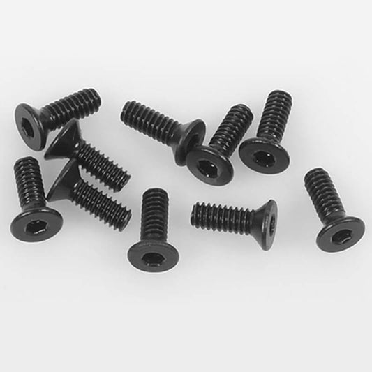 RC4WD Steel Flat Head Cap Screw M2 X 6mm (10) Z-S1518