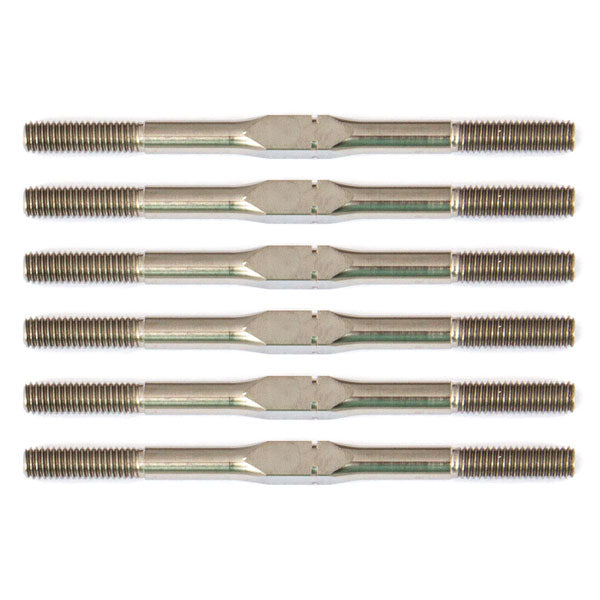 Associated Ft Titanium Turnbuckle Set 3X48mm RC10B6.1 AS91727