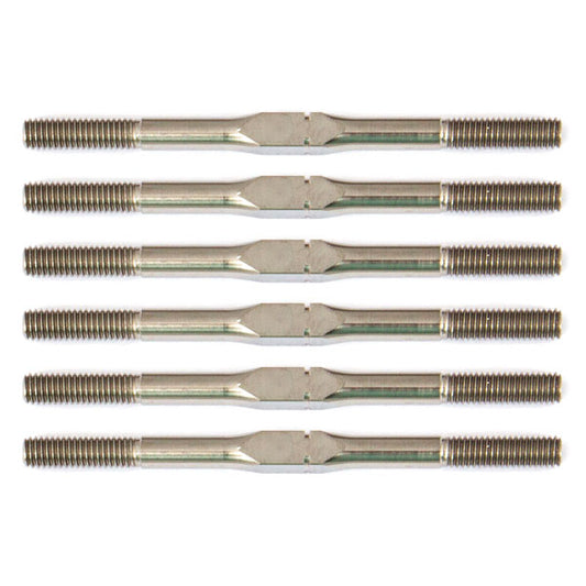 Associated Ft Titanium Turnbuckle Set 3X48mm RC10B6.1 AS91727