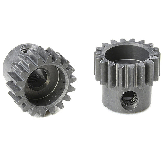 Corally 48 dp Pinion Short Hard Anodised Al7075 18 Teeth Shaft Dia. 3.17mm