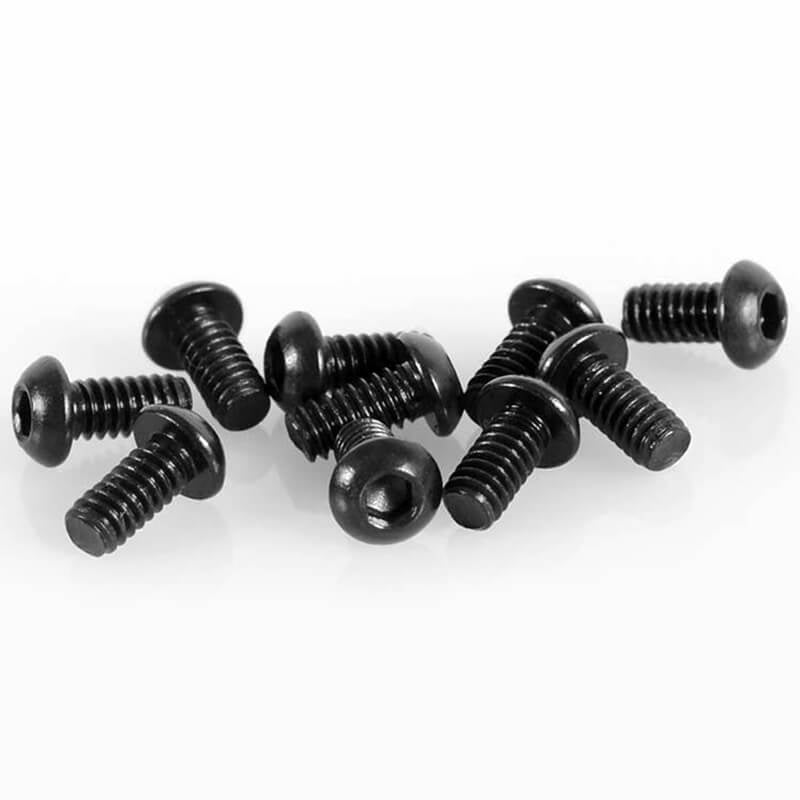 RC4WD Steel Button Head Cap Screws M2 X 4mm (10) Z-S1096