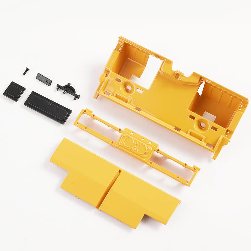 FMS 11202 Land Rover 1:12 Instrument Panel Yellow Painted FMS-C1684