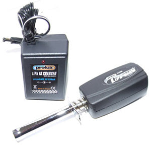 Prolux LiPo Glow Ignitor w/Led Indicator & Eu Charger PX2202B