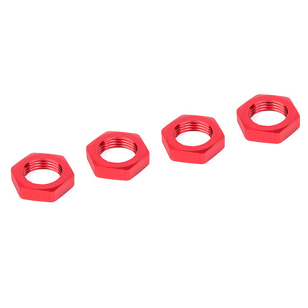 Corally Wheel Nut Aluminum Ribbed 4pcs C-00180-230