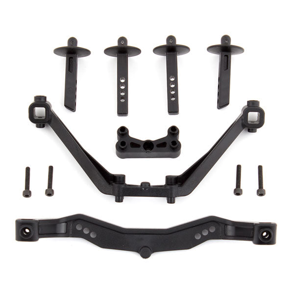 Associated SC6.1 Body Mounts Front & Rear AS71123