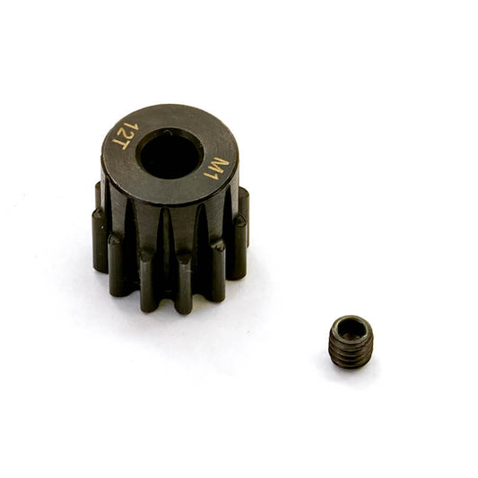 Fastrax M1 12T Steel Pinion Gear (5mm) Mod1 FASTM1-125