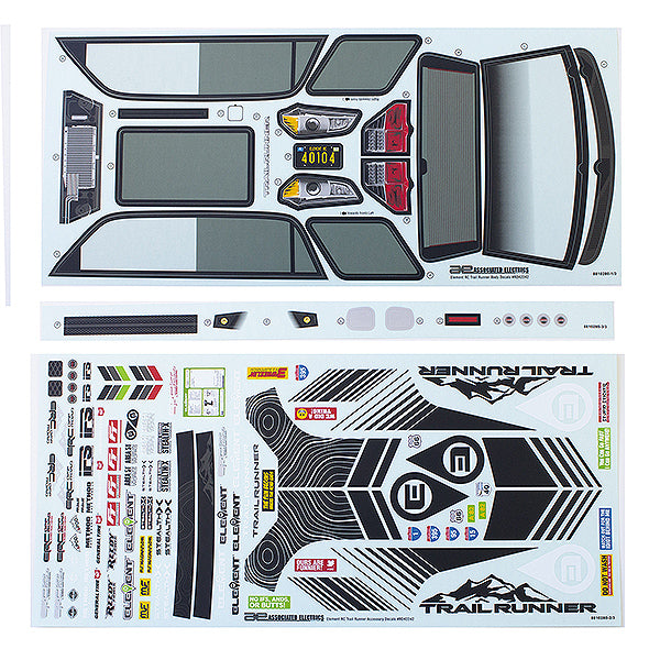 Element RC Trailrunner Body Decal EL42242