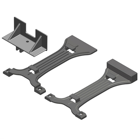 Corally Battery Brace 2S3S Composite 1 Set C-00250-006