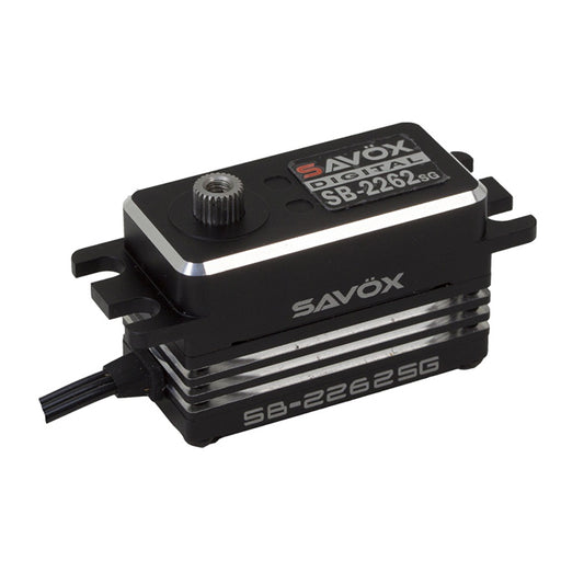 Savox Lp Brushless Hi-Torque Digi Servo 18kg/0.10S@6.0V - Black SAV-SB2262SG