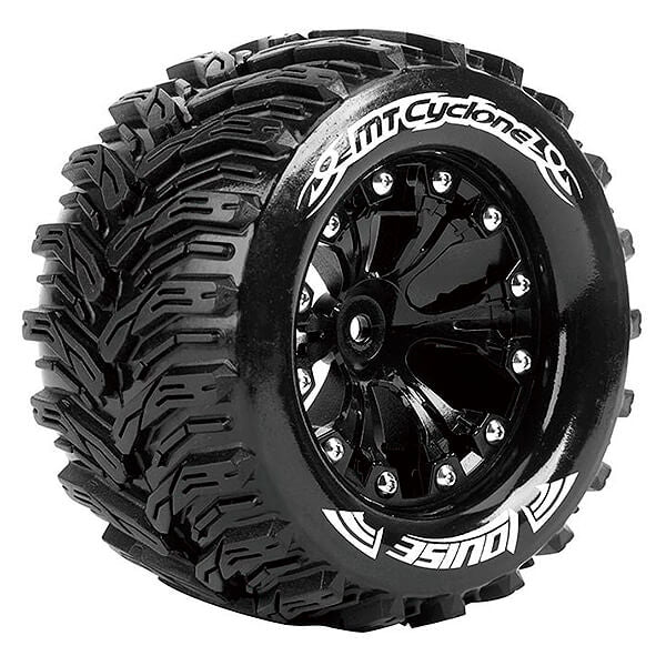 Louise RC MT-Cyclone 1:10 Soft Bearing Black Gp Jato 2Wd F L-T3226SBB