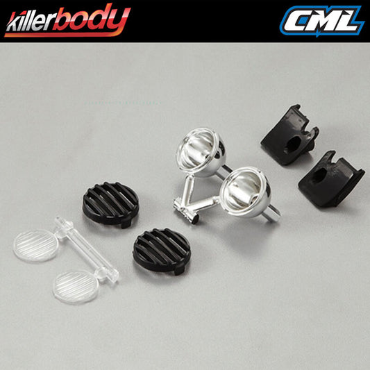Killerbody Plastic Headlight Set for Warrior Body KB48453