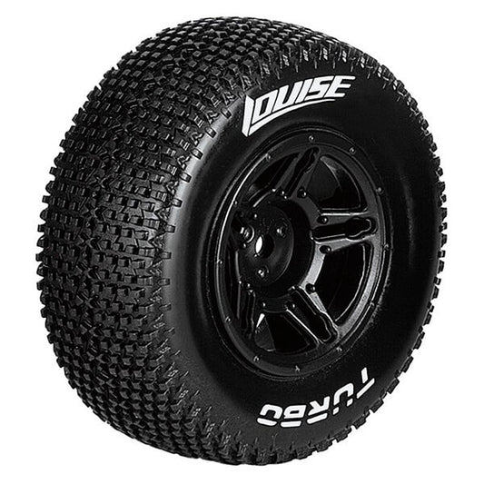 Louise RC Sc-Turbo 1:10 RR Super Soft Slash RR , Slash 4*4 Black L-T3147VBTR
