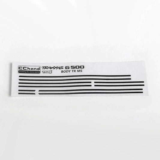 RC4WD Steel Body Trim for Traxxas TRX-4 Mercedes-Benz G-500