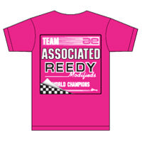 Team Associated/Reedy '80'S T-Shirt - Pink X-Large SP005PXL