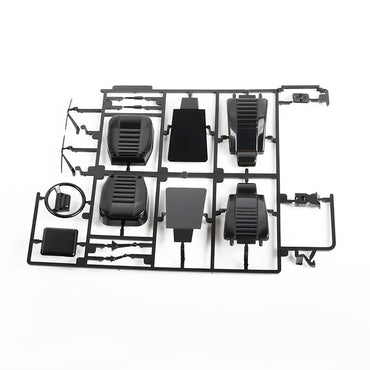 RC4WD 2015 Land Rover Defender D90 Front Seats & Dashboard Details Z-B0230