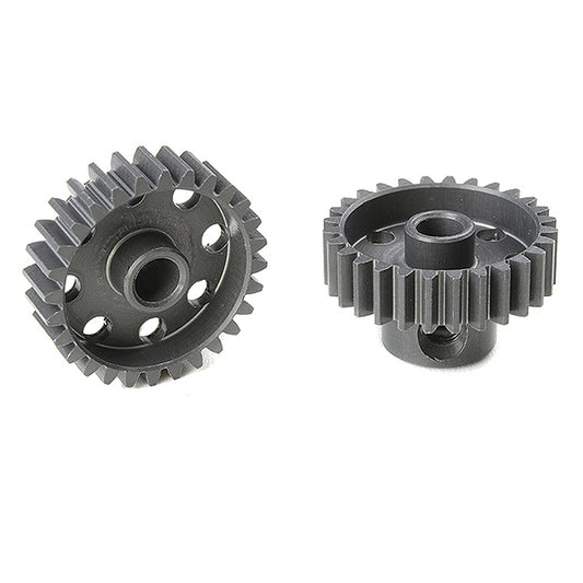 Corally 48 dp Pinion Short Hard Anodised Al7075 28 Teeth Shaft Dia. 3.17mm