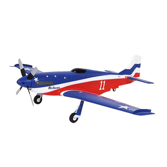 FMS 1100mm P-51 Miss America ARTF RC Plane w/Reflex w/O Tx/Rx/Batt FMS134P-MA-REFV2