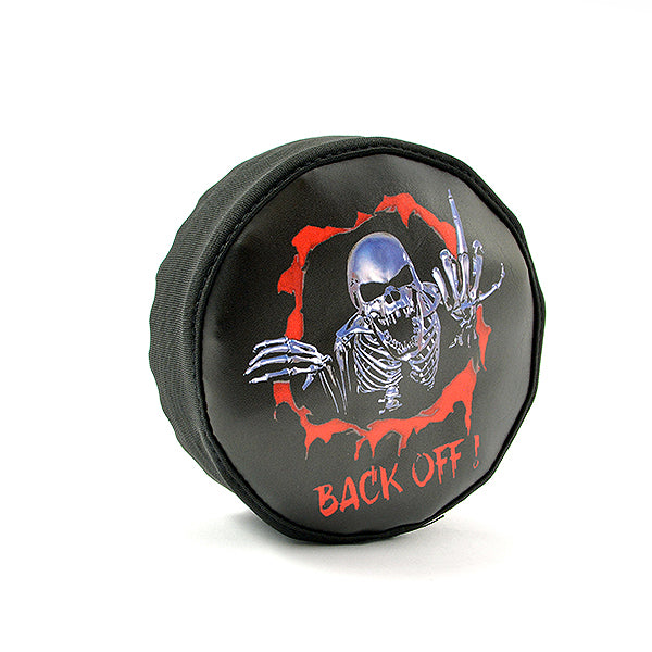 Fastrax Scale Skull Spare Tyre Cover (Dia 125mm/TRX4) FAST2377S