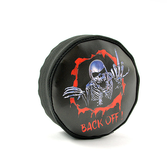 Fastrax Scale Skull Spare Tyre Cover (Dia 125mm/TRX4) FAST2377S