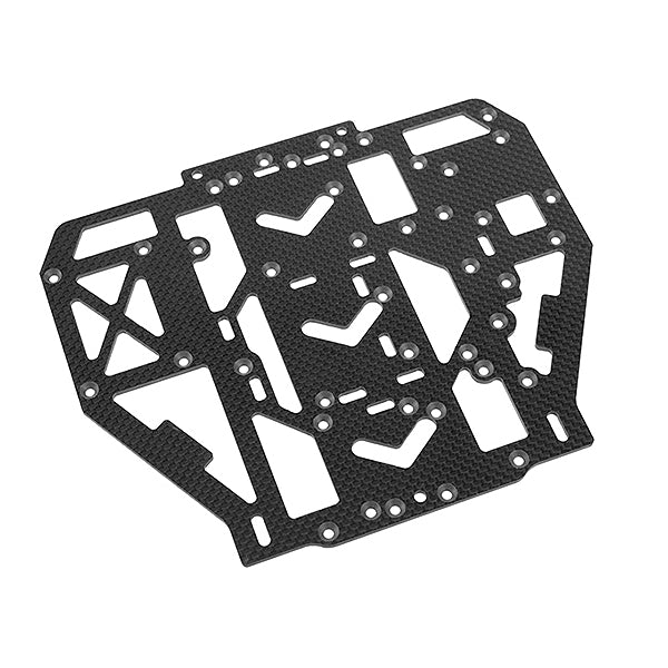 Corally Radio Plate SSX8X 3K Carbon 1pc C-00130-096