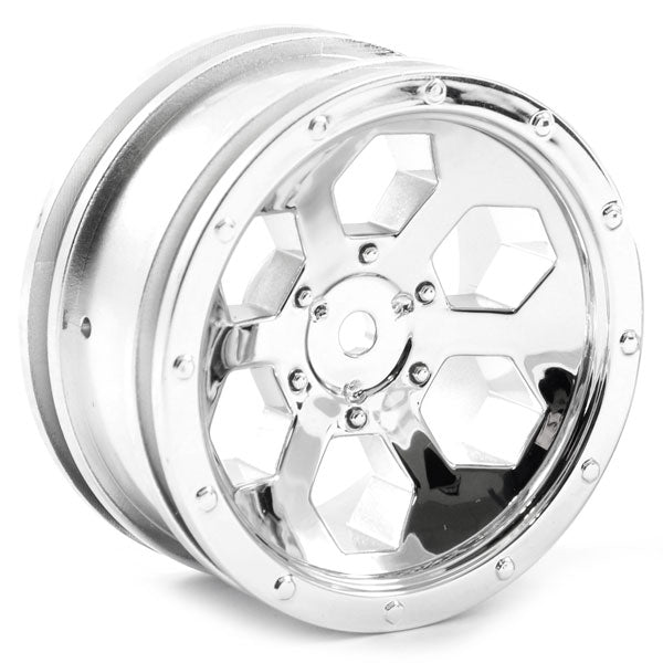 FTX Outback 6Hex Wheel (2) - Chrome FTX8168C