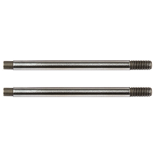 Team Associated 3X24 Shock Shafts V2, Chrome (B74) AS91643