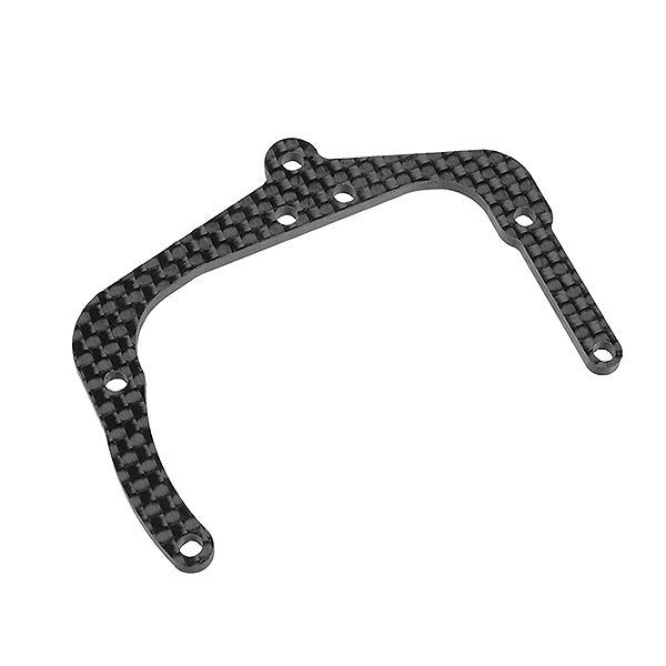 Corally Rear Pod Upper Plate FSX10 Graphite 2.5mm 1pc C-00120-002