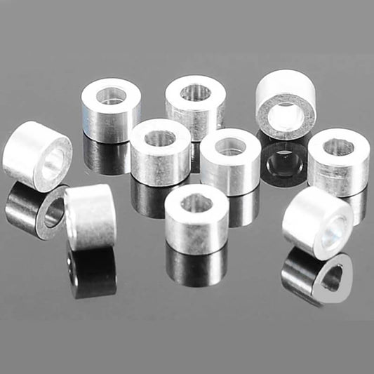 RC4WD 4mm Silver Spacer with M3 Hole (10) Z-S0983