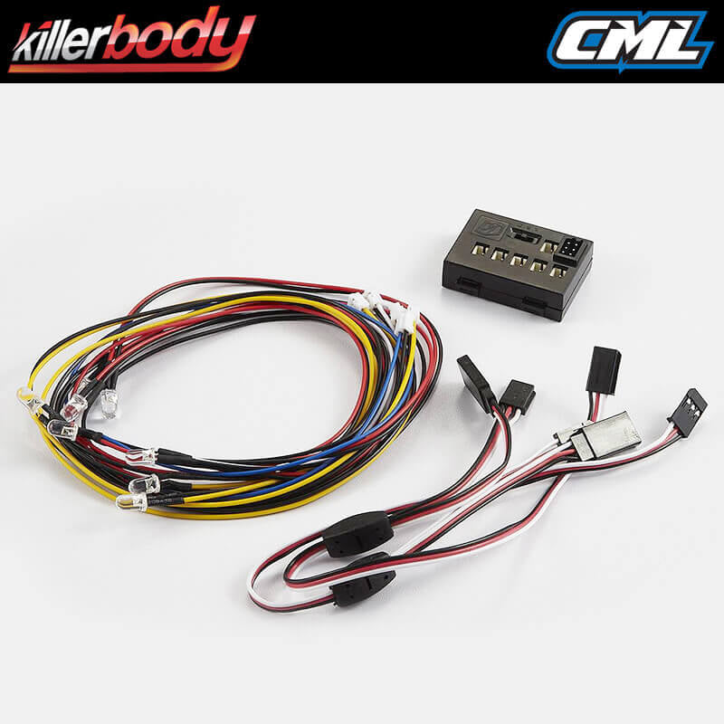 Killerbody LED Light System w/Control Box (8 Leds) KB48100