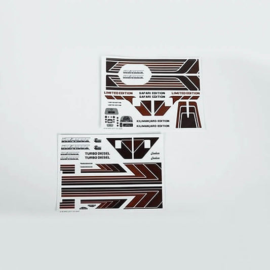 RC4WD Complete Graphic Decal Set for Cruiser Body Z-B0142