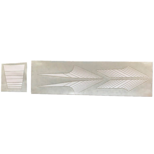 RC4WD Classic Stripes for 1985 4Runner Sheet (White) Z-B0212