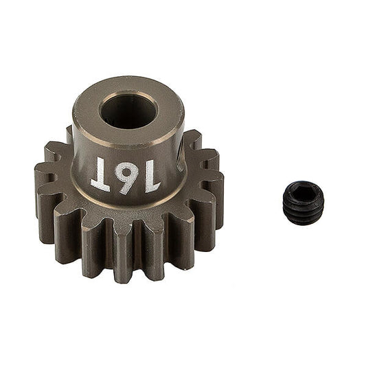 Team Associated Ft Pinion Gear 16T Mod 1, 5mm Shaft - Aluminium AS89598