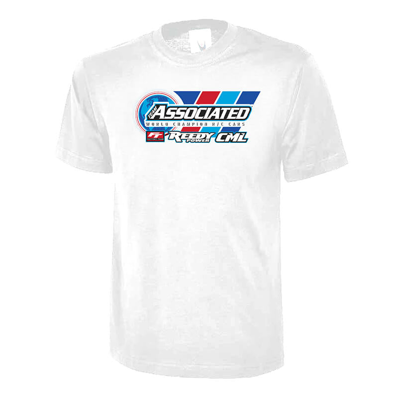 Team Associated/Reedy/Ft/CML Team T-Shirt - White Medium SP006WM