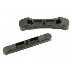 HoBao Hyper ST Front Sus. Arm Holder &Amp; Toe In Plate H86004