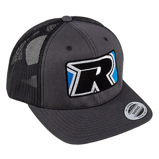 Reedy 2022 Trucker Hat Flat Bill Charcoal/Black AS97079