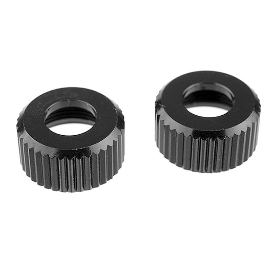 Corally Shock Body Cap Lower Aluminium 2pcs C-00140-061