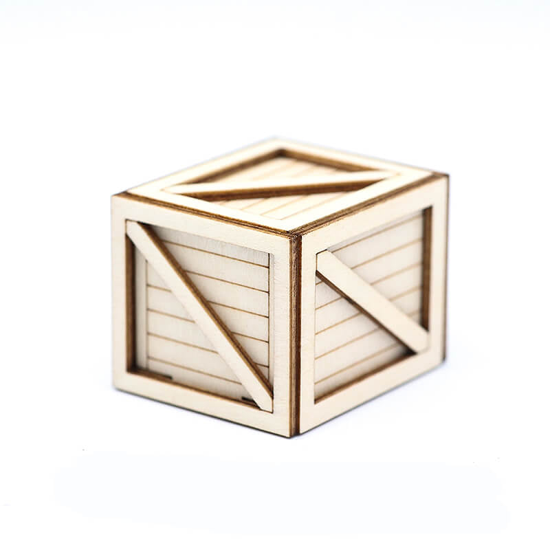 Fastrax 1:18 Wooden Box 32X38X29mm FAST2415A