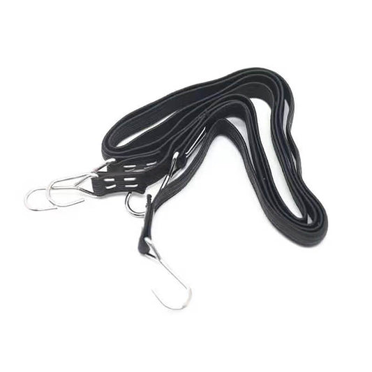 Fastrax Luggage Bungee Strap 2Pc w/Hooks 400mm - Black FAST2313BK