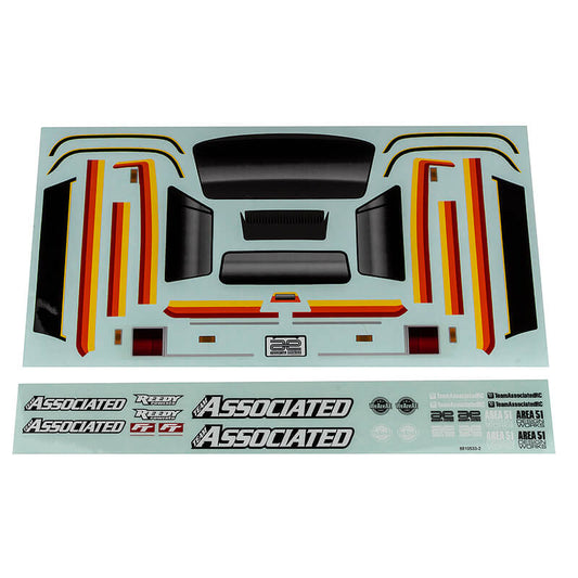 Team Associated MT12 Decal Sheet AS41102