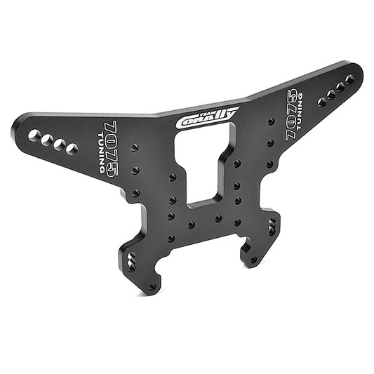 Corally Shock Tower XTR MTl Rear 7075 Alum. 5mm Black C-00180-676
