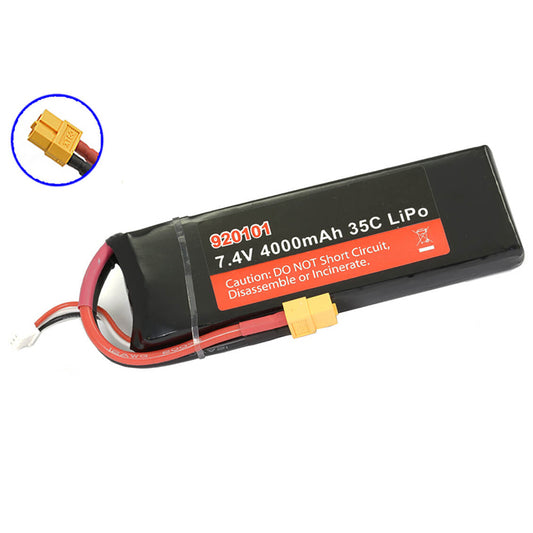 Joysway 7.4V 4000mAh 35C LiPo Pack with XT60 Connector JY920101