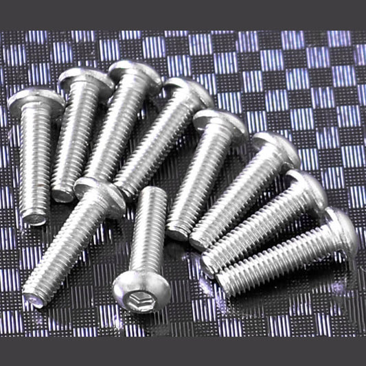 RC4WD Button Head Cap Screws M3 X 12mm (10) Z-S0721