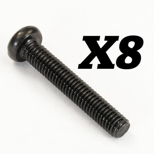 FTX Rokatan Round Head Cross Screw M3X18 FTX10188